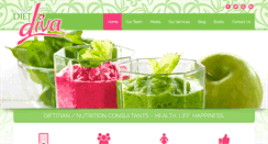 Desktop Screenshot of dietdiva.net